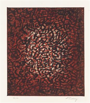 MARK TOBEY Group of 5 prints.